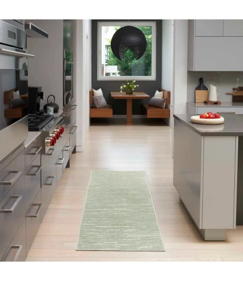 Nourison Care Free Green CAF04 5 ft. X 7 ft. Rect. Rug