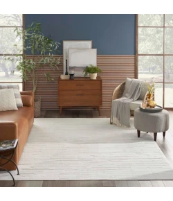 Nourison Home Care Free CAF04 Ivory 5 ft. 3 in. X 7 ft. Area Rug