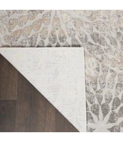 Nourison Home Silky Textures Grey SLY07 3ft.11in. x 5ft.11in. Rect. Rug
