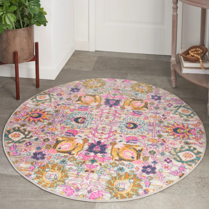 Nourison Passion Area Rug PSN01 Silver