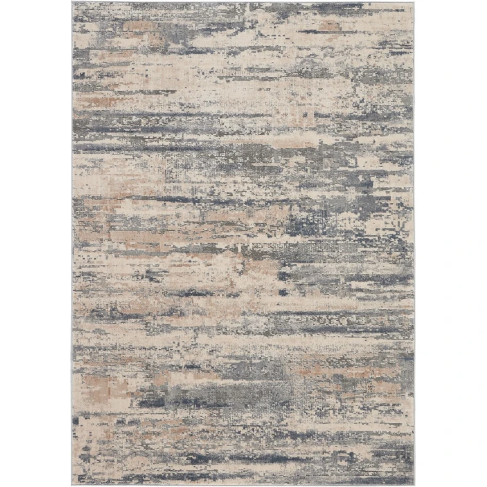 Nourison Rustic Textures Area Rug RUS04-Beige/Grey