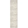 Nourison Home Vintage Washables VWS09 Grey 2 ft. 2 in. X 8 ft. Area Rug