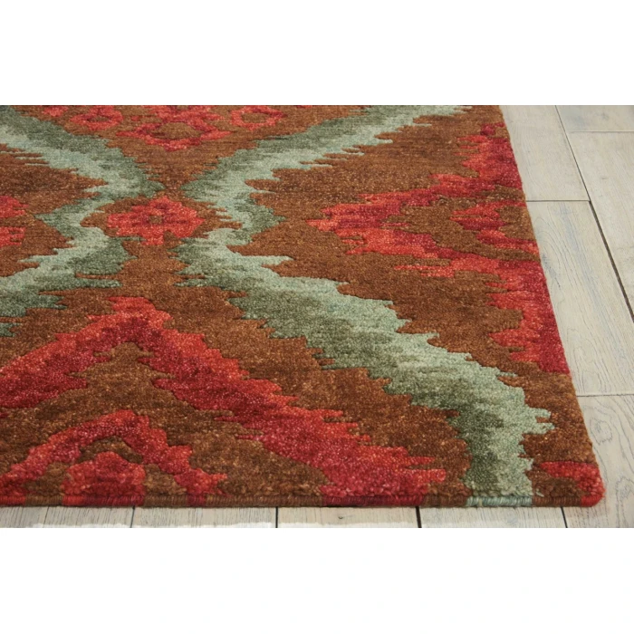 Nourison Home Tahoe Brown MTA06 5ft.6in. x 8ft.6in. Rect. Rug