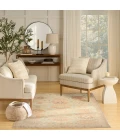 Nourison Vintage Washables Sage Multicolor VWS16 4 ft. X 6 ft. Rect. Rug