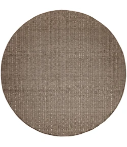 Nourison Home Tulum TLM01 Brown 8 ft. Round Area Rug