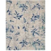 Calvin Klein River Flow Beige Navy RFV03 7ft. 10in. x 9ft. 10in. Rect. Rug
