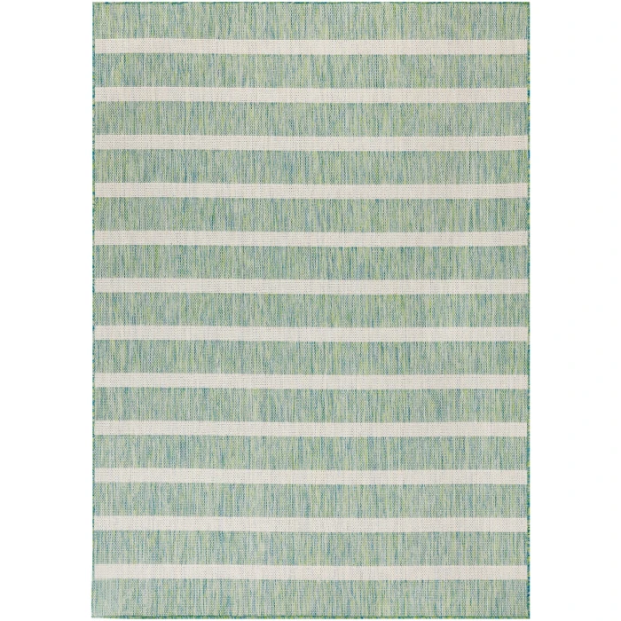 Nourison Positano Blue Green Ivory POS03 12ft. x 15ft. Rect. Rug
