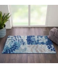 Nourison Tranquil Area Rug TRA01-Navy/Light Blue