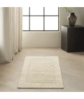 Calvin Klein CK082 Ridge Cream / Ivory RDG01 2ft. x 3ft. Rect. Rug