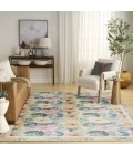 Nourison Home Botanical Washables Cream / Ivory BOT01 5ft. x 7ft. Rect. Rug