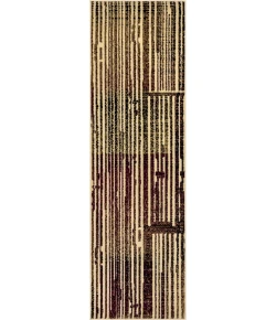 Nourison Grafix Brick Multicolor GRF42 2ft.3in. x 7ft.6in. Rect. Rug