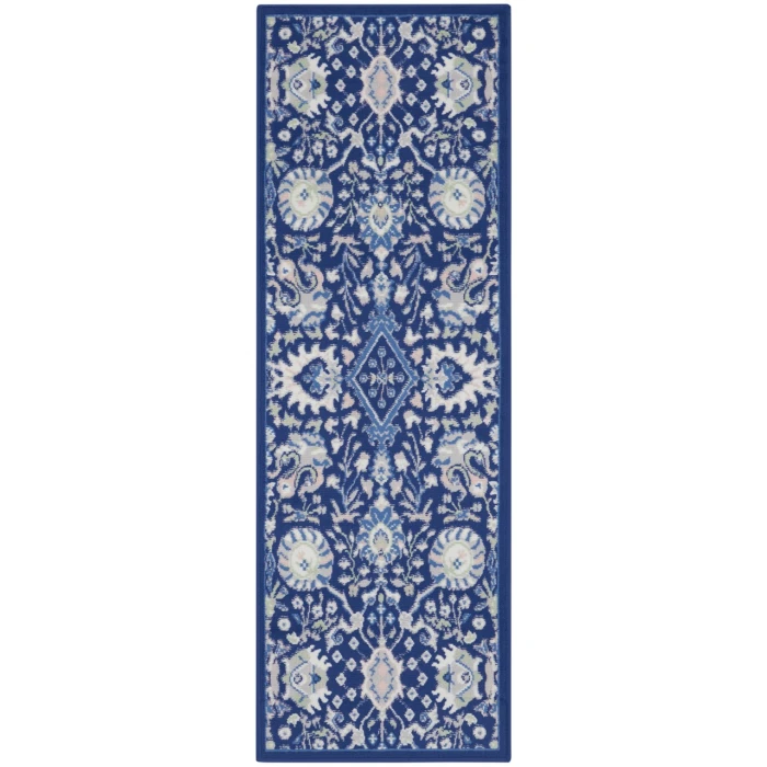 Nourison Whimsicle Area Rug WHS10-Navy Multicolor