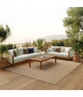 Nourison Positano Jute POS01 6 ft. X 9 ft. Rect. Rug
