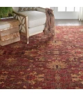 Nourison Home Jewel Red JEL02 9ft. x 12ft. Rect. Rug