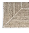 Nourison Terrazzo Jute Natural Grey TRJ01 4 ft. X 6 ft. Rect. Rug