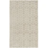 Nourison Home Washable Charm Grey WCH01 2ft. x 3ft. Rect. Rug