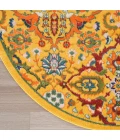 Nourison Allur Area Rug ALR03 Yellow Multicolor