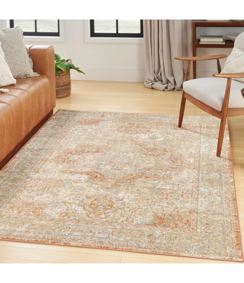 Nourison Nourison Essentials Persian Beige Rust NRE07 5 ft. X 7 ft. Rect. Rug