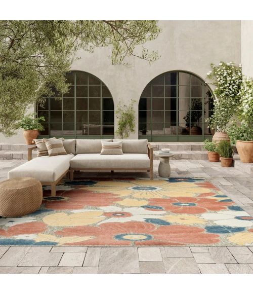 Nourison Aloha Rose ALH42 7 ft. 10 in. X 10 ft. 6 in. Rect. Rug