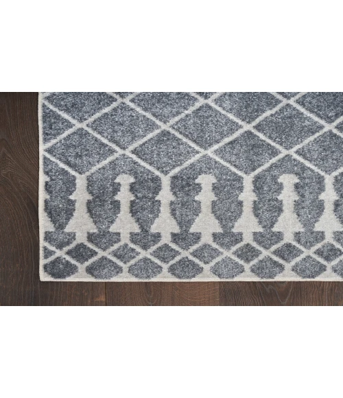 Nourison Astra Machine Washable Denim ASW10 2 ft. 2 in. X 8 ft. Rectangle Rug