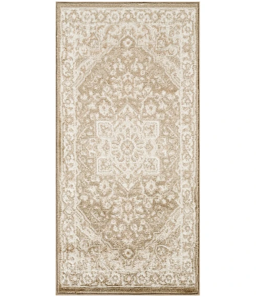 Nourison Dekor Taupe Ivory DEK08 2 ft. x 4 ft. Rect. Rug
