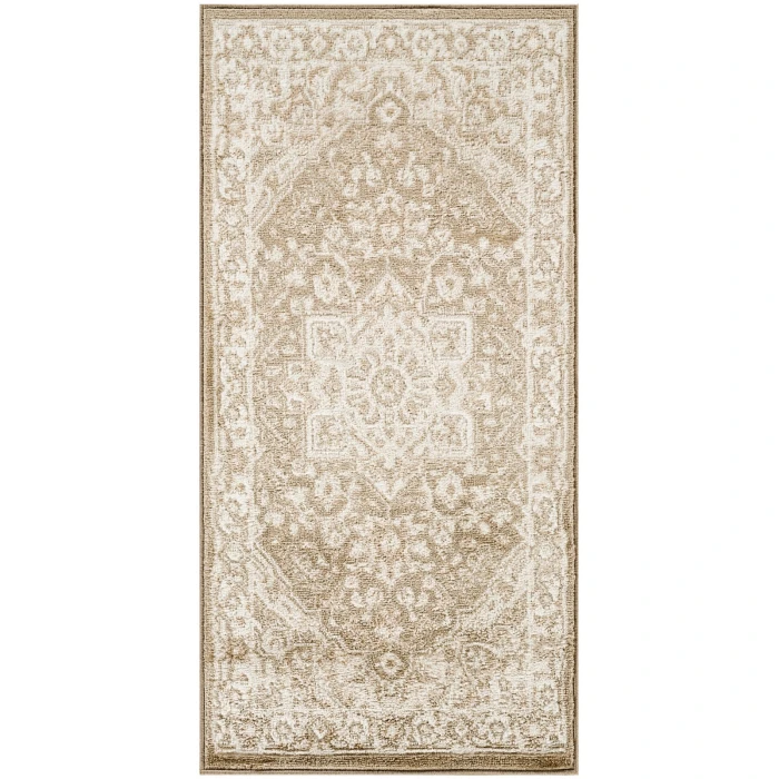 Nourison Dekor Taupe Ivory DEK08 2 ft. x 4 ft. Rect. Rug
