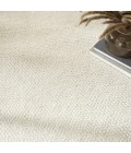 DKNY Pure Rows Cream / Ivory ROW01 8ft.6in. x 11ft.6in. Rect. Rug