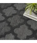 Nourison Easy Care Area Rug NES01 Charcoal/Black