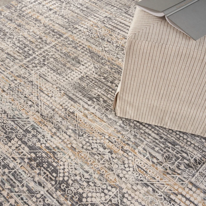 Nourison Lynx Ivory Slate LNX05 10 ft. X 14 ft. Rect. Rug
