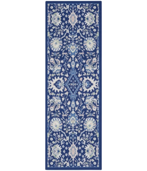 Nourison Whimsicle Area Rug WHS10-Navy Multicolor