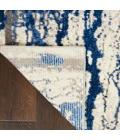 Nourison Twilight Area Rug TWI29 Ivory Blue 5'6" x 8'