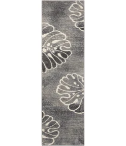 Nourison Home Maxell MAE04 Grey 2 ft. 2 in. X 7 ft. 6 in. Area Rug