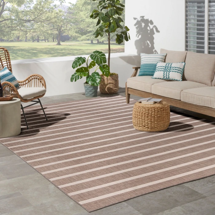 Nourison Positano Natural Ivory POS03 10 ft. X 14 ft. Rect. Rug