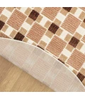 Nourison Nordic Rust NRC14 5ft. x Round Round Rug