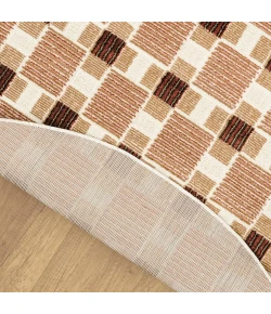Nourison Nordic Rust NRC14 5ft. x Round Round Rug