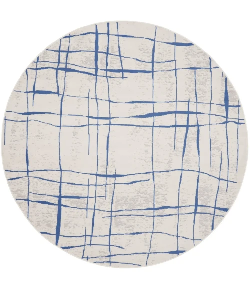 Nourison Whimsicle Area Rug WHS09-Ivory Blue