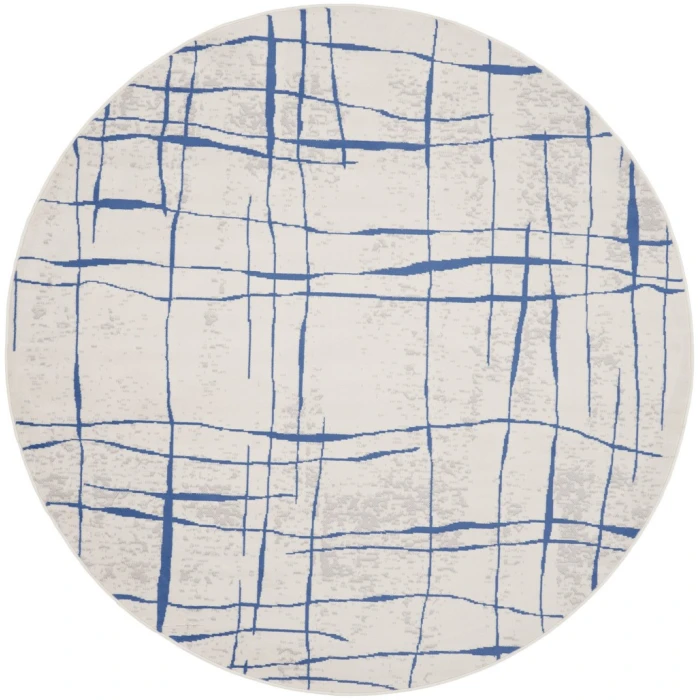 Nourison Whimsicle Area Rug WHS09-Ivory Blue