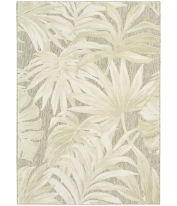 Nourison Home Aloha ALH43 Ivory Sage 5 ft. 3 in. X 7 ft. 5 in. Area Rug