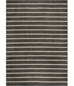 Nourison Positano Black Ivory POS03 12ft. x 15ft. Rect. Rug