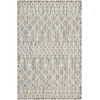 Nourison Positano Light Grey POS02 3ft. x 5ft. Rect. Rug