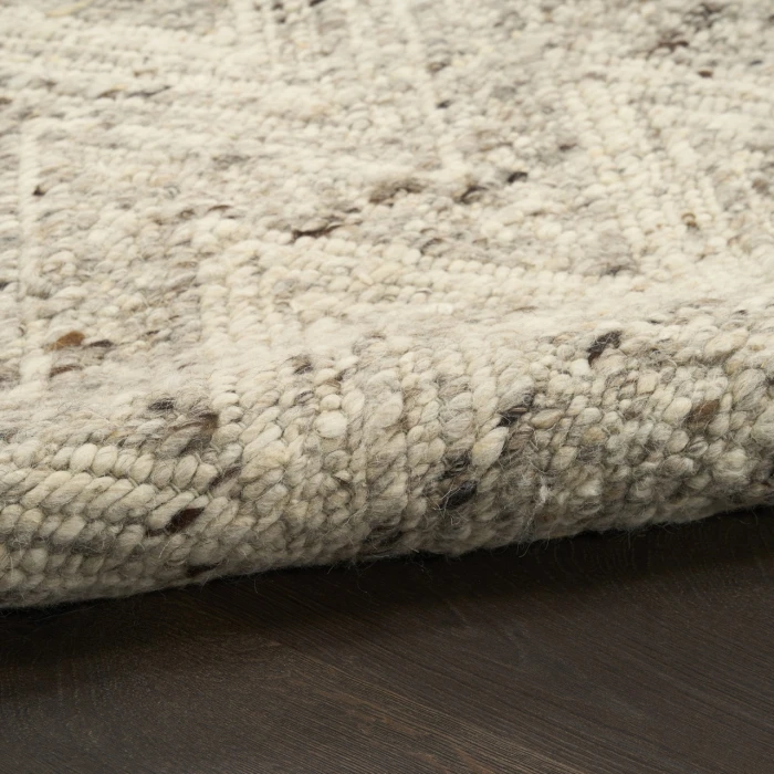 DKNY Pure Purl Grey PUU01 7ft.9in. x 9ft.9in. Rect. Rug