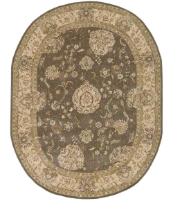 Nourison Home Nourison 2000 2259 Grey 7 ft. 6 in. X 9 ft. 6 in. Oval Area Rug
