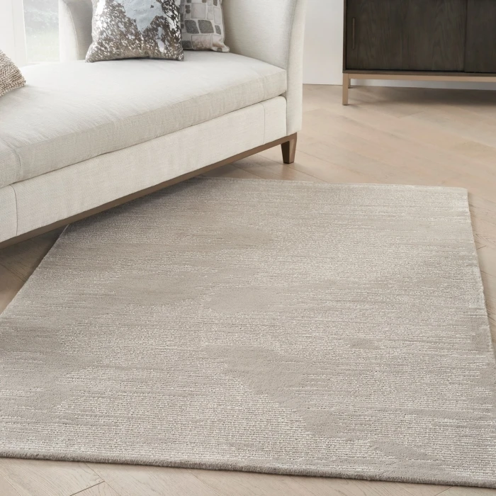 Michael Amini Ma30 Star Area Rug SMR02 Taupe/Ivory 5'3" x 7'3"