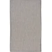 Nourison Home Courtyard COU01 Ivory Charcoal 2 ft. 2 in. X 8 ft. Area Rug
