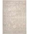 Nourison Vintage Washables Grey VWS09 5 ft. 3 in. X 7 ft. 3 in. Rect. Rug