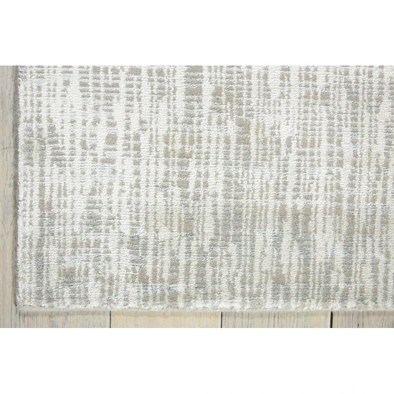 Nourison Starlight Runner Area Rug STA02-Pewter