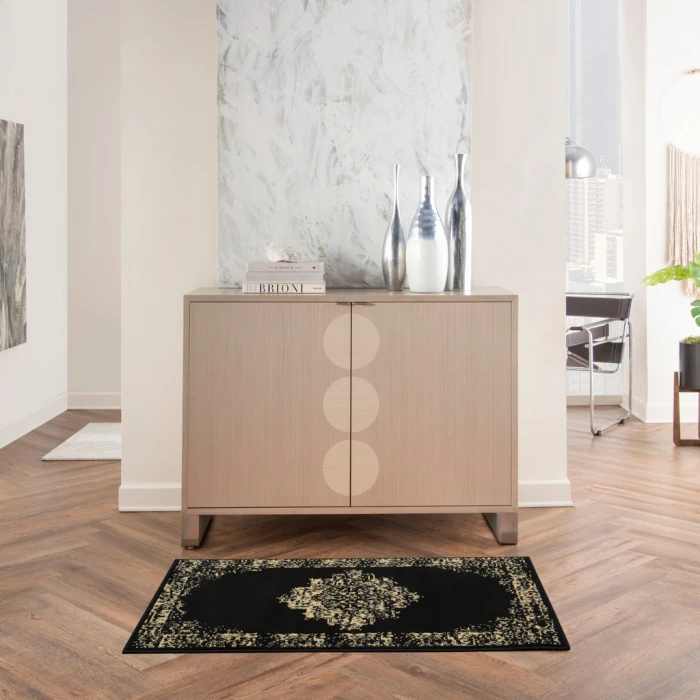 Nourison Grafix Area Rug GRF14-Black
