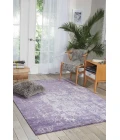 Nourison Home Silk Shadows Amethyst SHA10 3ft.9in. x 5ft.9in. Rect. Rug