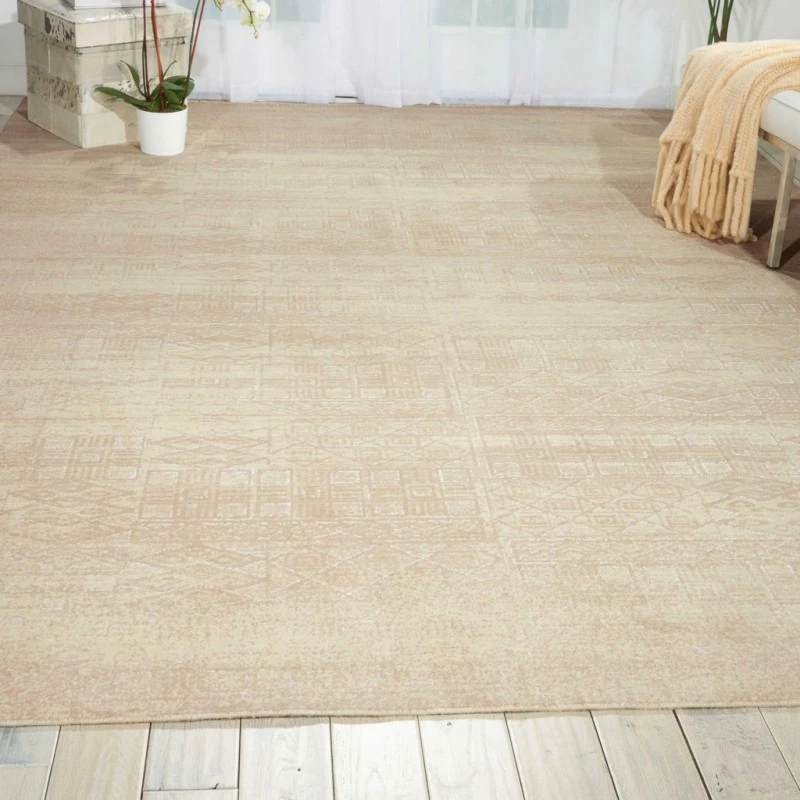 Nourison Silk Elements Area Rug SKE21-Bone