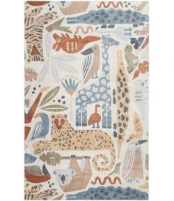 Nourison Home Astra Machine Washable ASW01 Ivory 7 ft. 10 in. X 10 ft. Area Rug